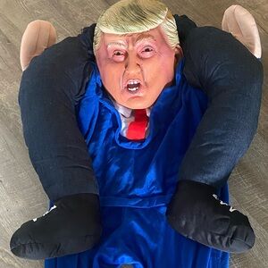 Halloween Presidential Piggy Back Costume. Original Packaging.